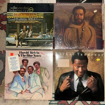 L893 Large Lot Of Various Jazz Records Herbie Hancock, John Lee Hooker