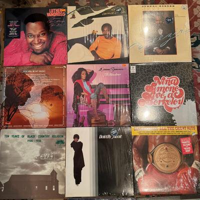 L893 Large Lot Of Various Jazz Records Herbie Hancock, John Lee Hooker