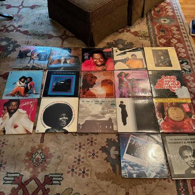 L893 Large Lot Of Various Jazz Records Herbie Hancock, John Lee Hooker