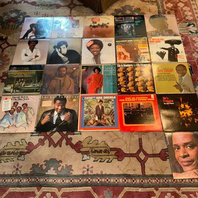 L893 Large Lot Of Various Jazz Records Herbie Hancock, John Lee Hooker