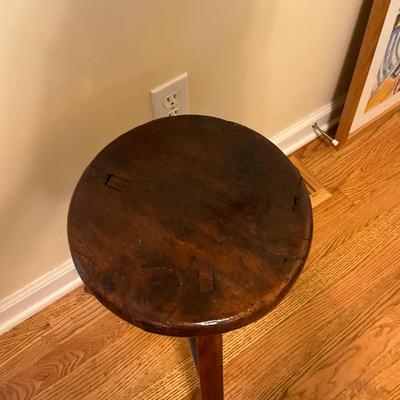 K909 Antique Hand-Made Stool