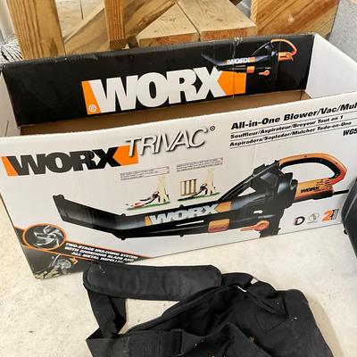 G927 WORX Tri-Vac All In One Plug in Electric Blower