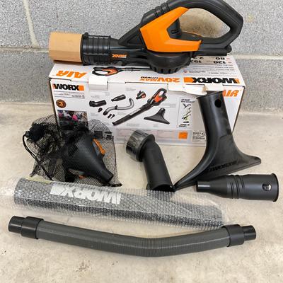 G928 WORX 20V Max Battery Air Blower Only