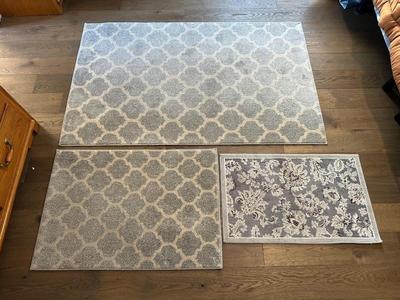 3 AREA RUGS