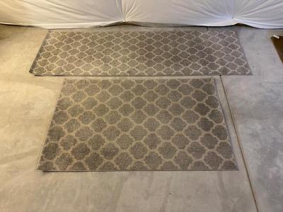 2 AREA RUGS