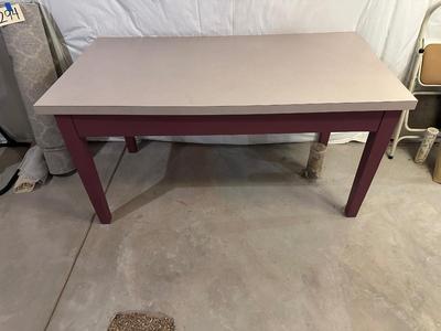 LARGE CRAFTING TABLE WITH DRAWERS