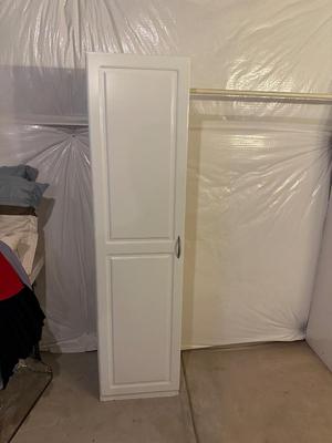 STORAGE OPTIONS, SINGLE AND DOUBLE WITH CLOTHES ROD
