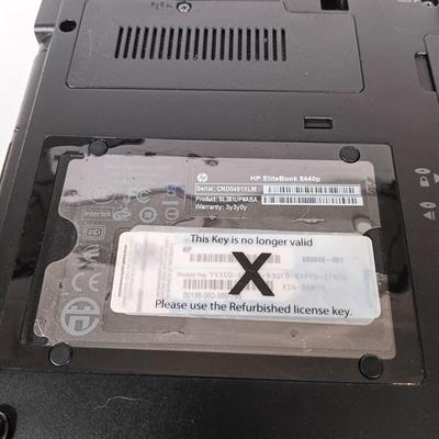 LOT 161: Hp EliteBook 8440p Laptop Refurbished
