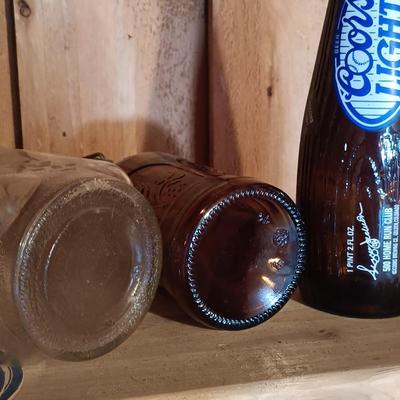 LOT 165: Vintage Collection of Bottles, Jars & More