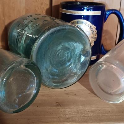 LOT 165: Vintage Collection of Bottles, Jars & More