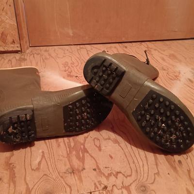 LOT 171: LaCrosse Rubber Fishing Boots Size 14