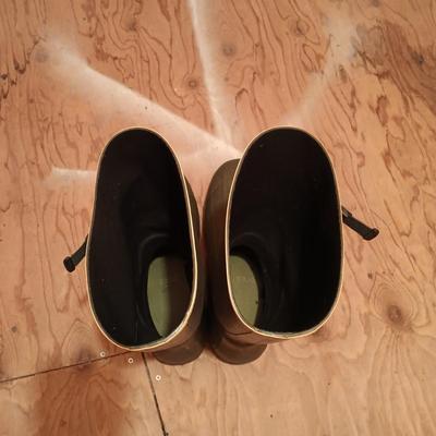 LOT 171: LaCrosse Rubber Fishing Boots Size 14