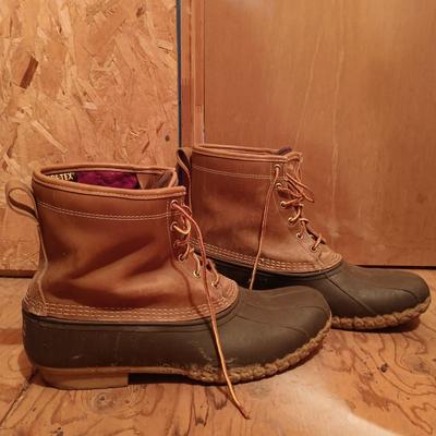LOT 172: Three (3) Pairs of All Weather Boots and Shoes, By L L Bean, Carhart and More