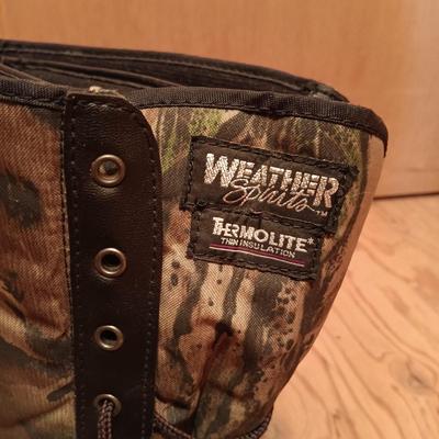 LOT 173: Camouflage Boots and Shoes