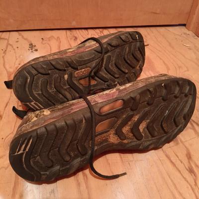 LOT 173: Camouflage Boots and Shoes