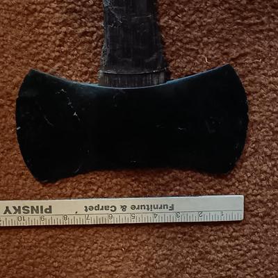 LOT 178: Vintage Tools - Ax, Saw and Small Shovel