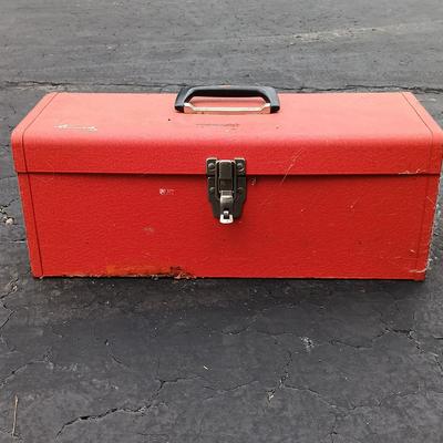 LOT 182: Porter-Cable Laminate Trimmer and Power Unit, and Tool Boxes with Tools and More