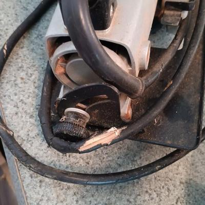 LOT 184: Porter Cable Circular Saw, Black & Decker Jig Saw, Milwaukee Belt Sander and More