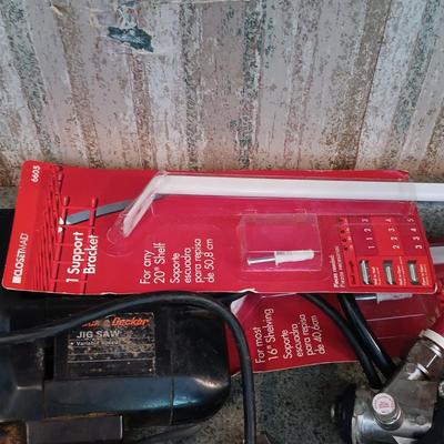 LOT 184: Porter Cable Circular Saw, Black & Decker Jig Saw, Milwaukee Belt Sander and More