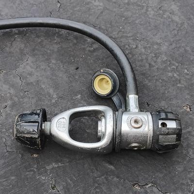 LOT 185: Vintage Scuba Mask Aqua-Lung Regulators