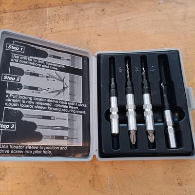LOT 188: Large Selection of Drill Bits and Socket Set