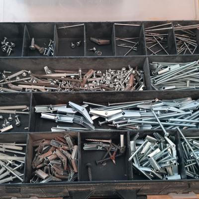 LOT 189: Meterk Batter Jigsaw with Battery and Charger, Tool Set, Fasteners and More