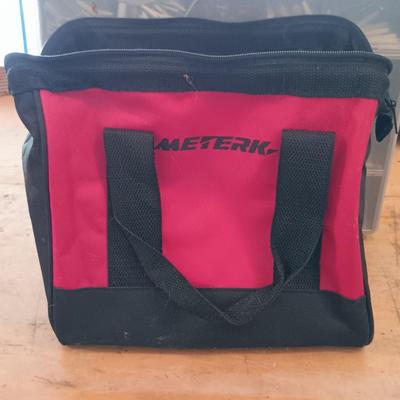 LOT 189: Meterk Batter Jigsaw with Battery and Charger, Tool Set, Fasteners and More