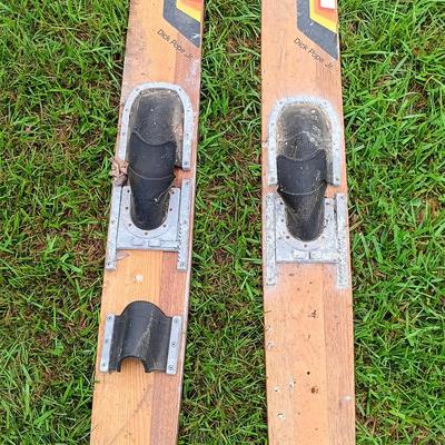 LOT 217: Cypress Gardens Wooden Water Skis