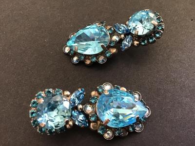 Sorrelli Vintage Drop Earrings Beautiful Large Signed