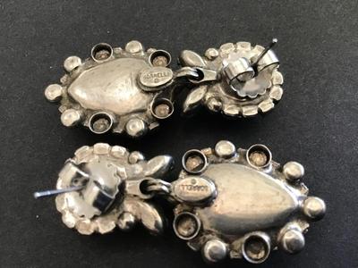 Sorrelli Vintage Drop Earrings Beautiful Large Signed