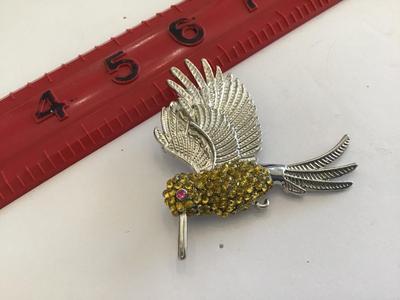 Hummingbird Brooch
