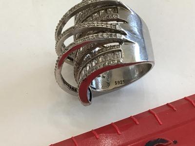 S925 XLarge Statement Ring