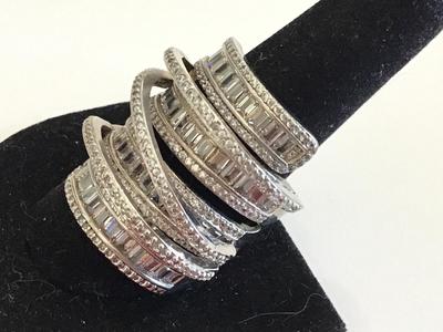 S925 XLarge Statement Ring