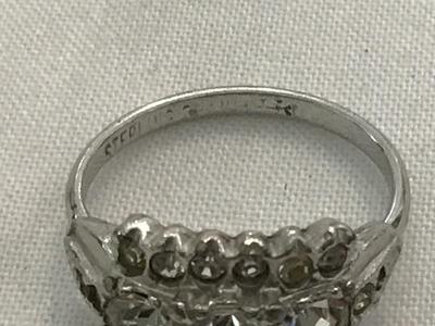 Vintage Silver Plated Ring