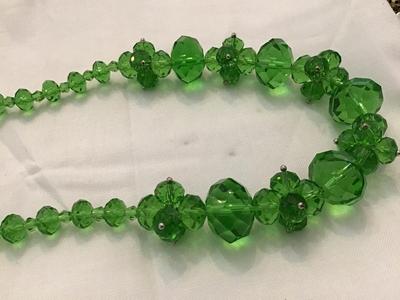 Green Glass Necklace