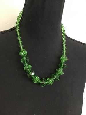 Green Glass Necklace
