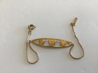 Vintage Heart Trio Bracelet