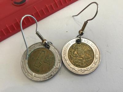 Vintage Coin Earrings