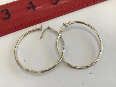 925 Hoop Earrings