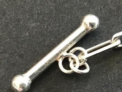 AK Turkey 925 Paper Clip Toggle Bracelet