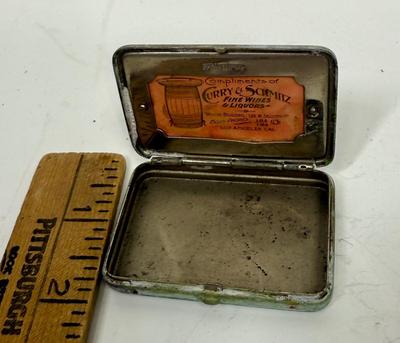 Sale Photo Thumbnail #10: box missing lid, homemade handle?, badly corroded small box