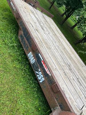Sale Photo Thumbnail #18: Heavy duty car trailer has Title.
20’ x 7’ car trailer