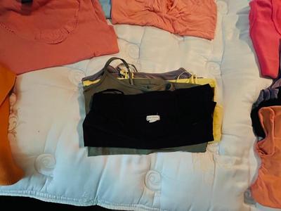 WOMENS PETITE SMALL SPAGHETTI STRAP SHIRTS AND CASUAL TOPS