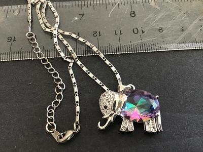Rainbow Mystic Topaz Necklace