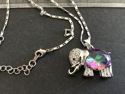 Rainbow Mystic Topaz Necklace
