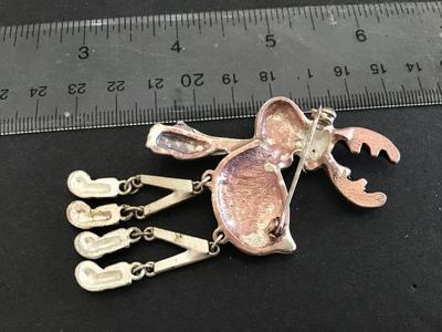 Articulating Reindeer Brooch