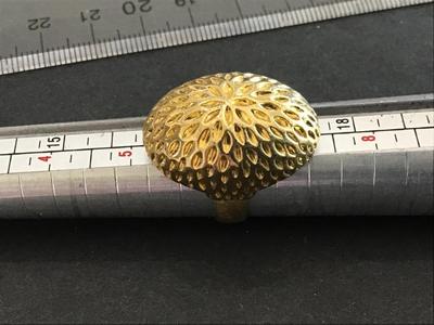 Chunky Gold atone Statement Ring