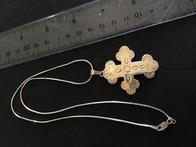 925 Pendant And Italy 925 Vintage Necklace