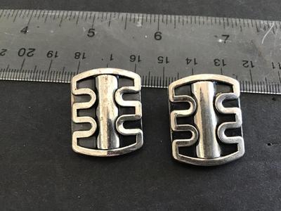 Signed Vintage Earrings Clip on