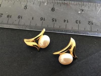 Signed Vintage Earrings